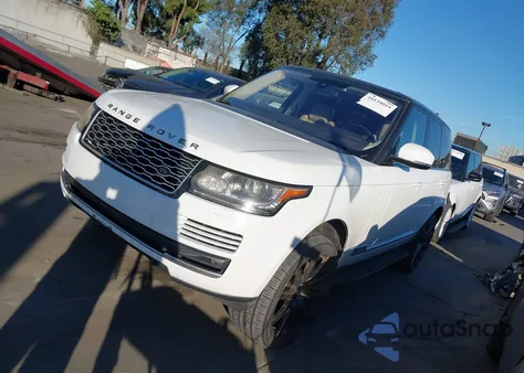 2016 Land Rover Range Rover 3.0L V6 Supercharged Hse из США, поврежденный, VIN SALGS2VFXGA273882